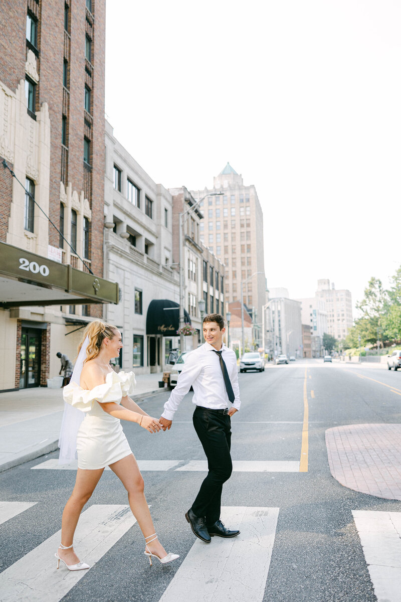 Downtown Harrisburg PA Engagement Session