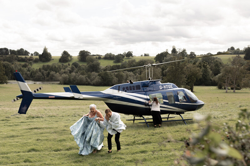 Drinks reception at Frampton Court Estate, Gloucestershire