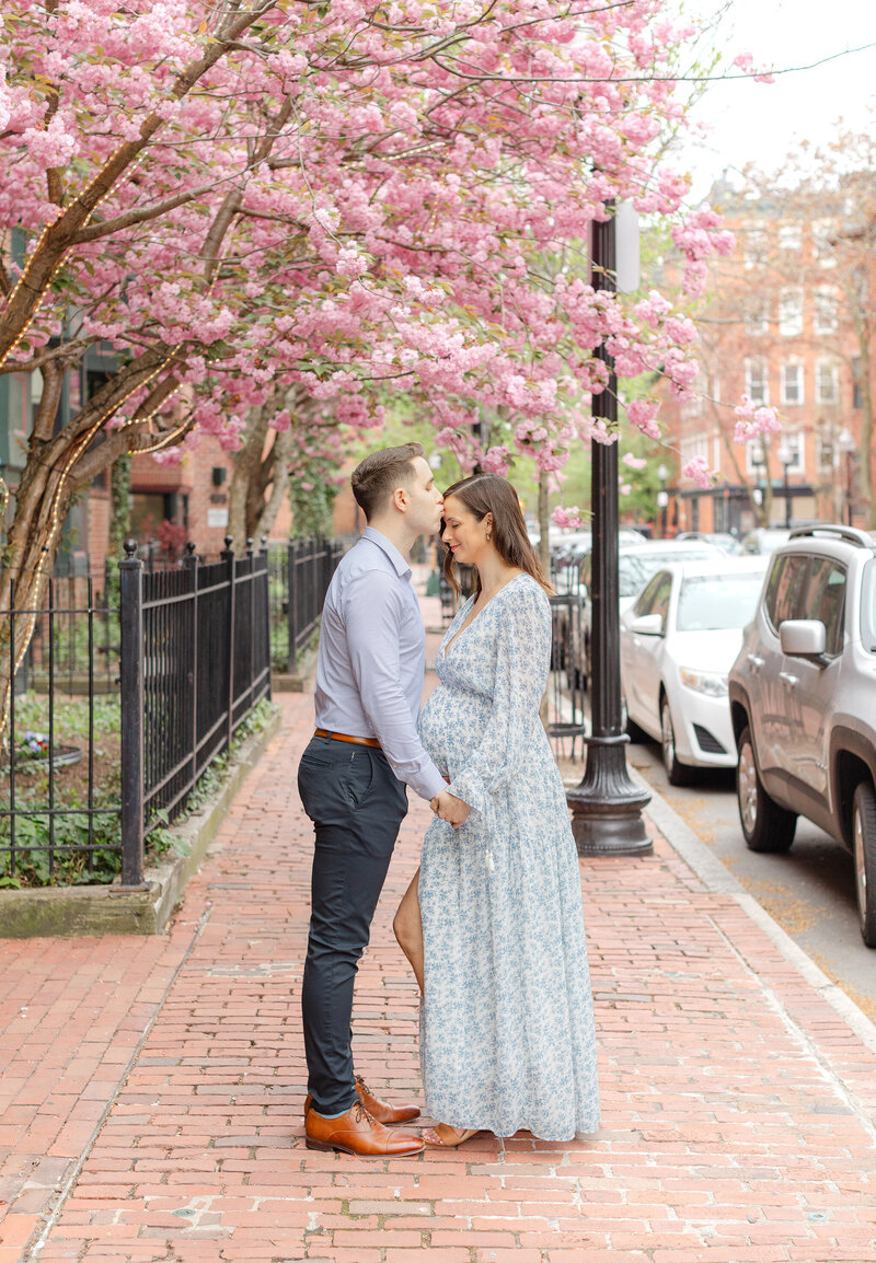 south end boston maternity photoshoot