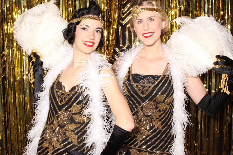 flapper girls  photo booth