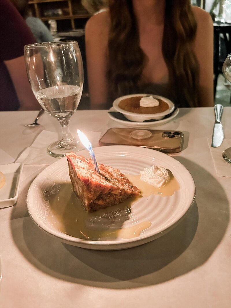 Jesse's Birthday Bread Pudding