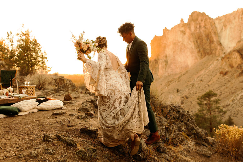 Smith Rock State Park Elopement