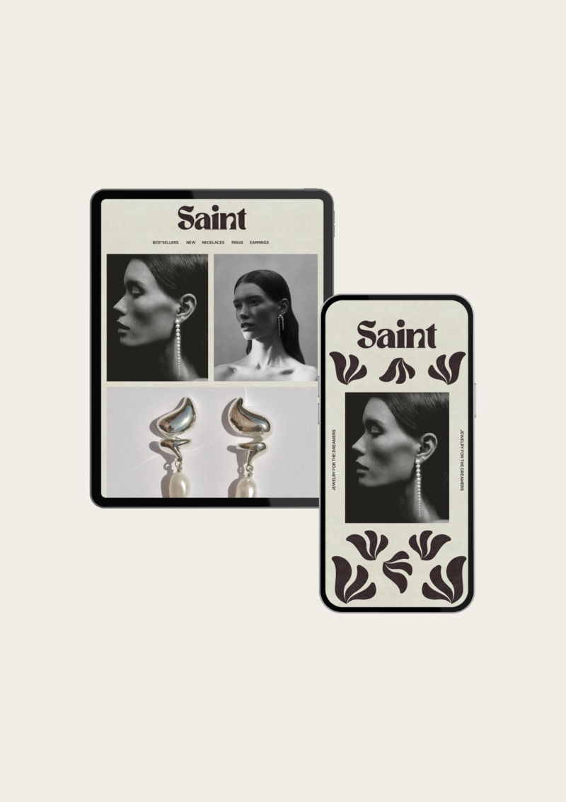 saint web mock