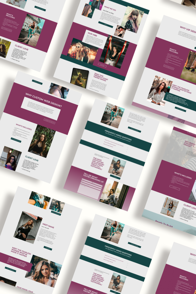 Layered design, luxe fonts, and movement that pulls the viewer through your story. Designed to keep things bold but make strategy the backbone.