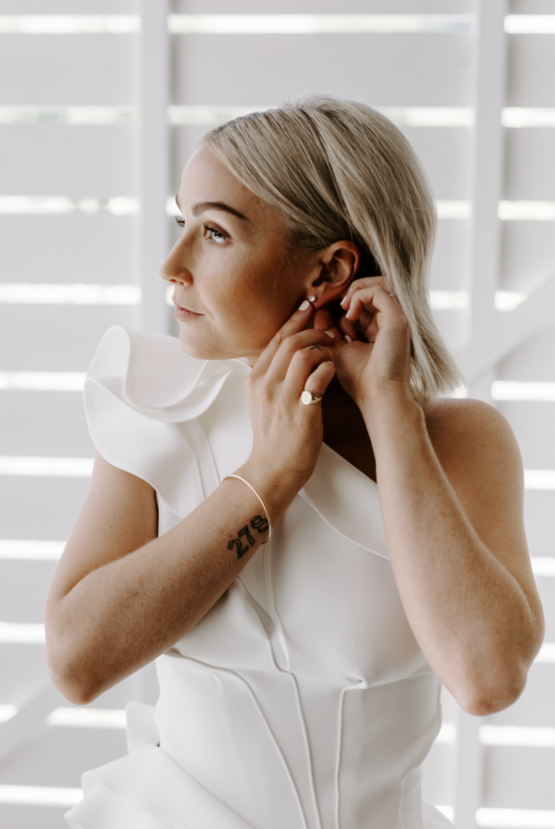 soft glam makeup for bride in queenstown by makeup artist