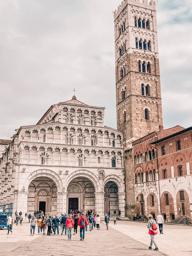 cathedral in Luca Italy