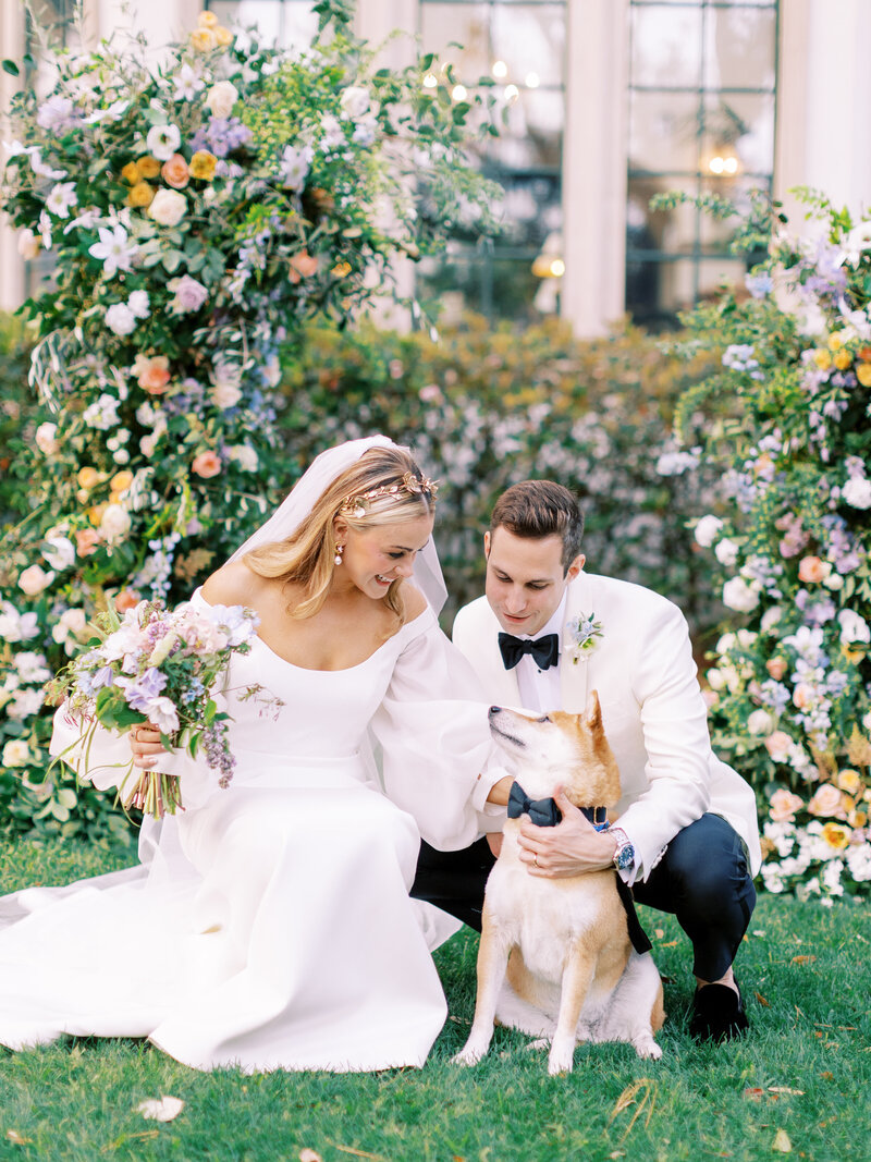 BRIDE-GROOM-VEIL