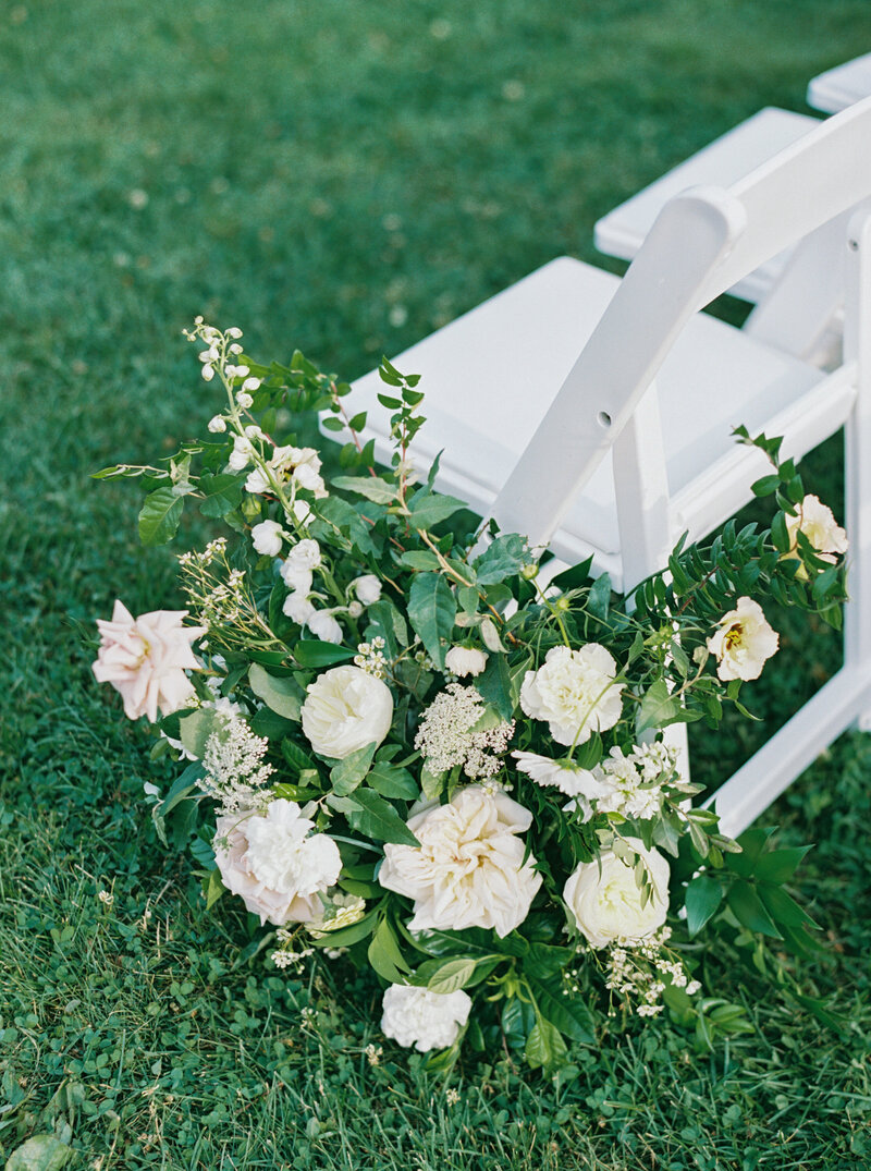 wedding ceremony flower inspiration