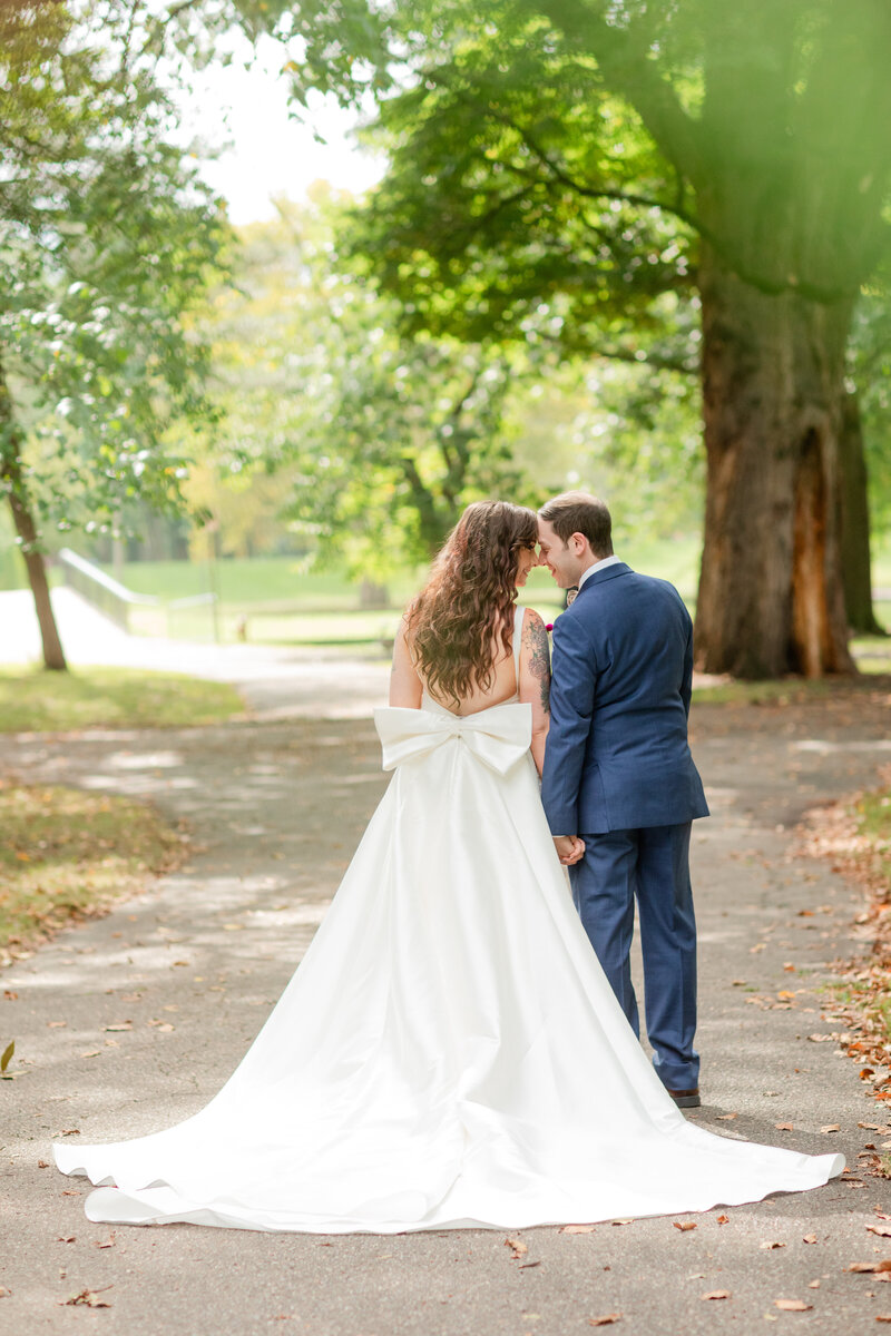 Jewish garden wedding Pittsburgh PA