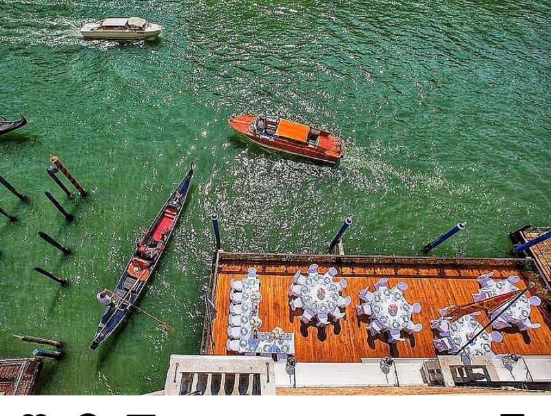 The Gritti Terrace special set-up drone_Gritti Palace