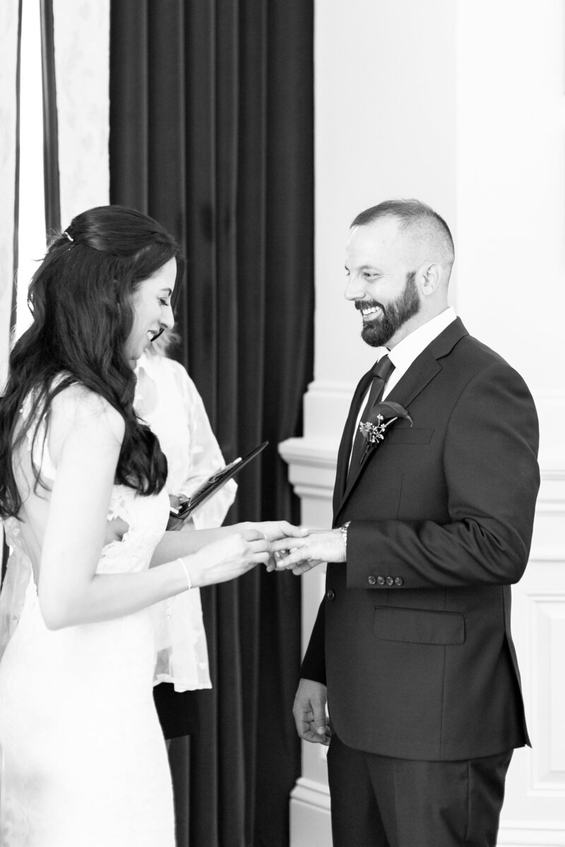 Catherine & Matt  Trump International Hotel Wedding DC  Taylor Rose Photography  Ceremony-23