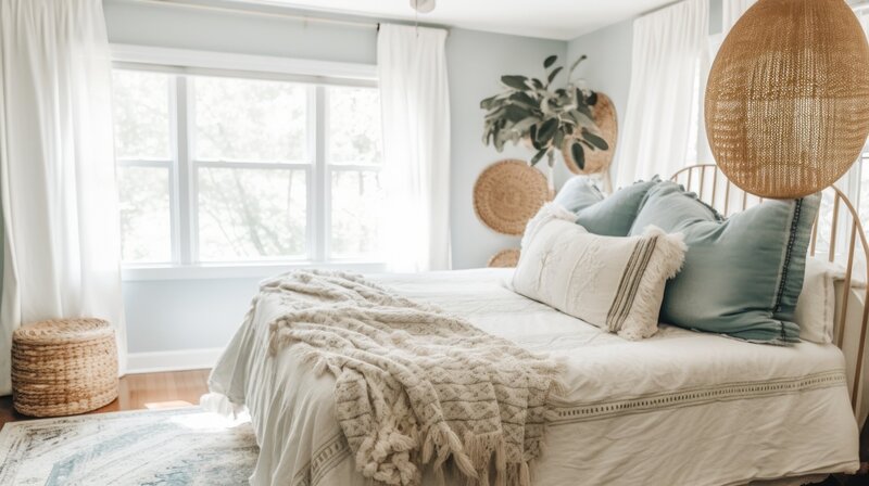 bedroom-decor-home-interior-design-coastal-bohemian-style