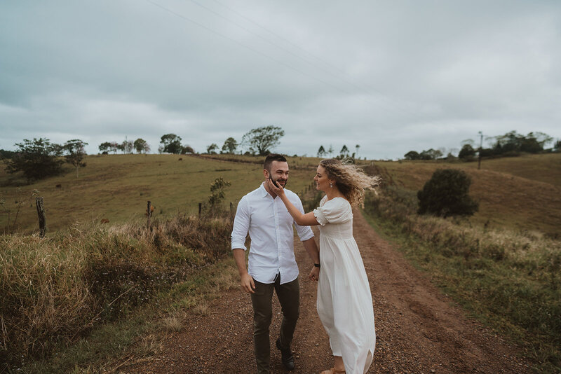 Emily + Tim Couple Portraits - Maleny Hinterland -202178