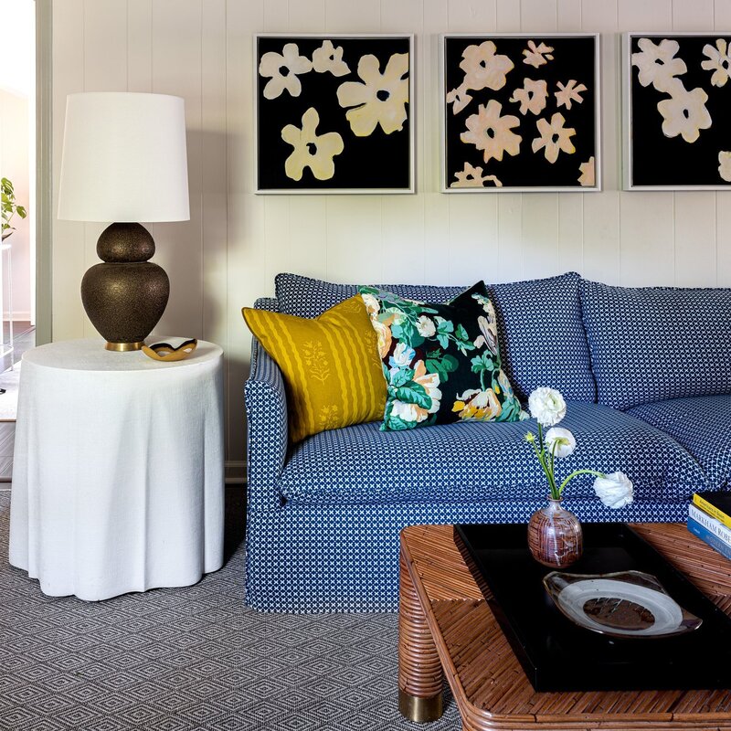 Los Angeles interior design studio California modern home southern modern home design couch