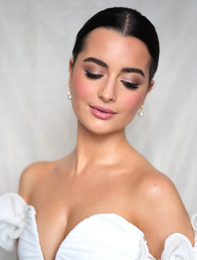 London Soft Glam Bridal Makeup Artist Brides By Demi