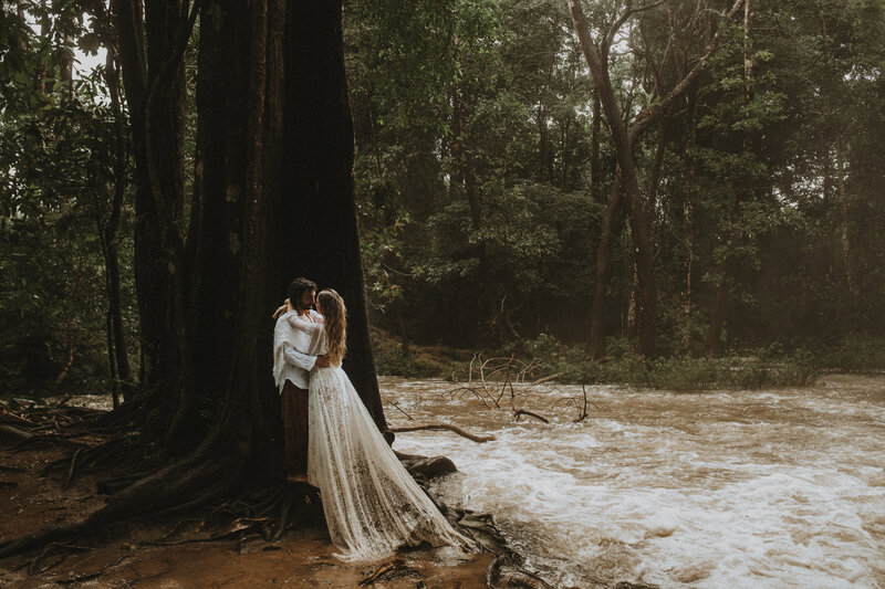 Palenque Waterfall Adventure Elopement