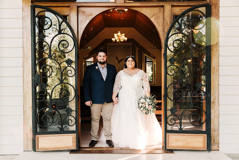 Caitlin and Nick - AnnaBella The Wedding Chapel.