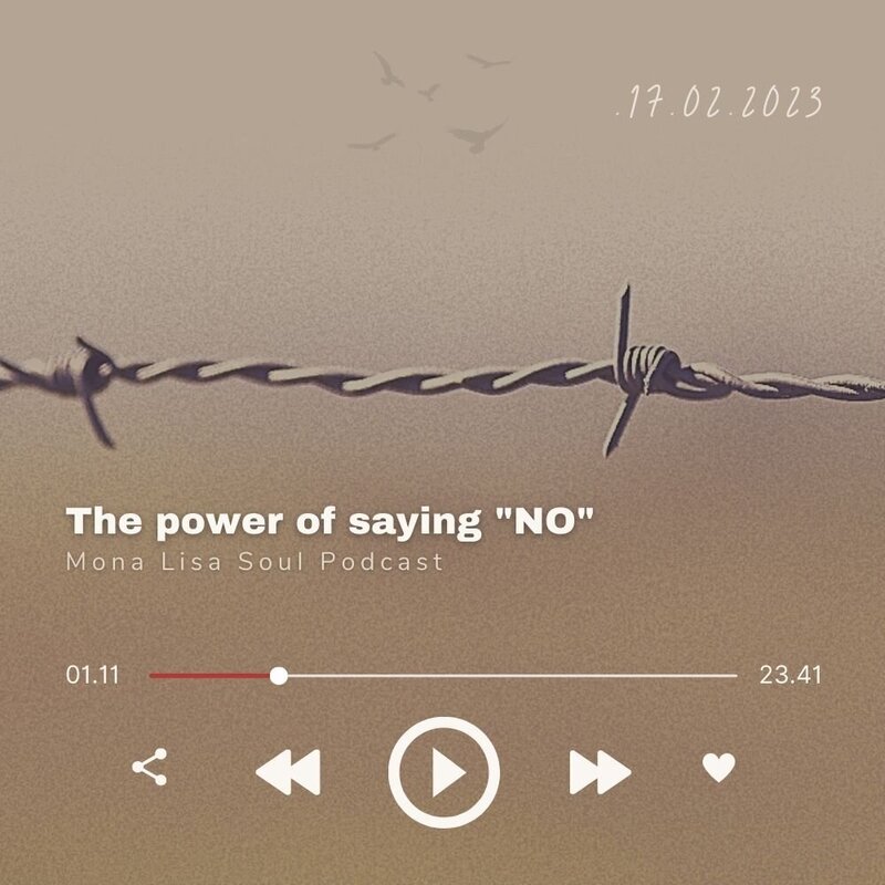 podcast episode the power of saying no
