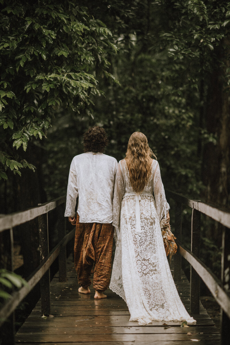 Palenque Waterfall Adventure Elopement