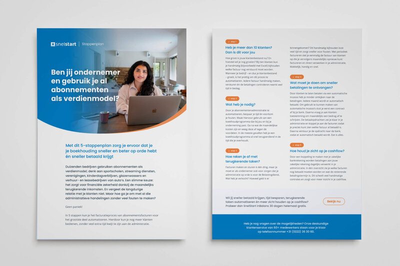 Studio Paoline Kruijssen - portfolio vormgeving - SnelStart - 27