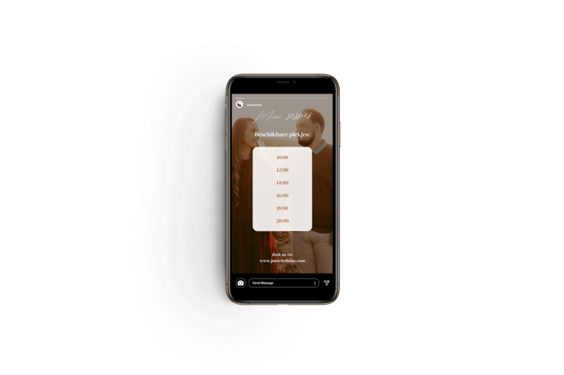 Boho Instagram story templates