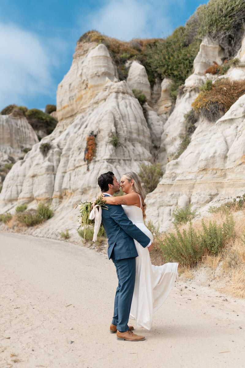 San Clemente Beach Wedding Photos