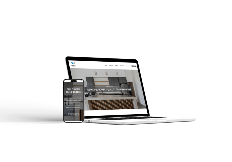 Affordable website design example for Building business in Warrnambool.