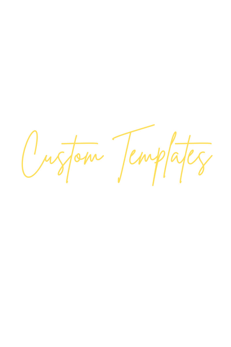 Custom templates