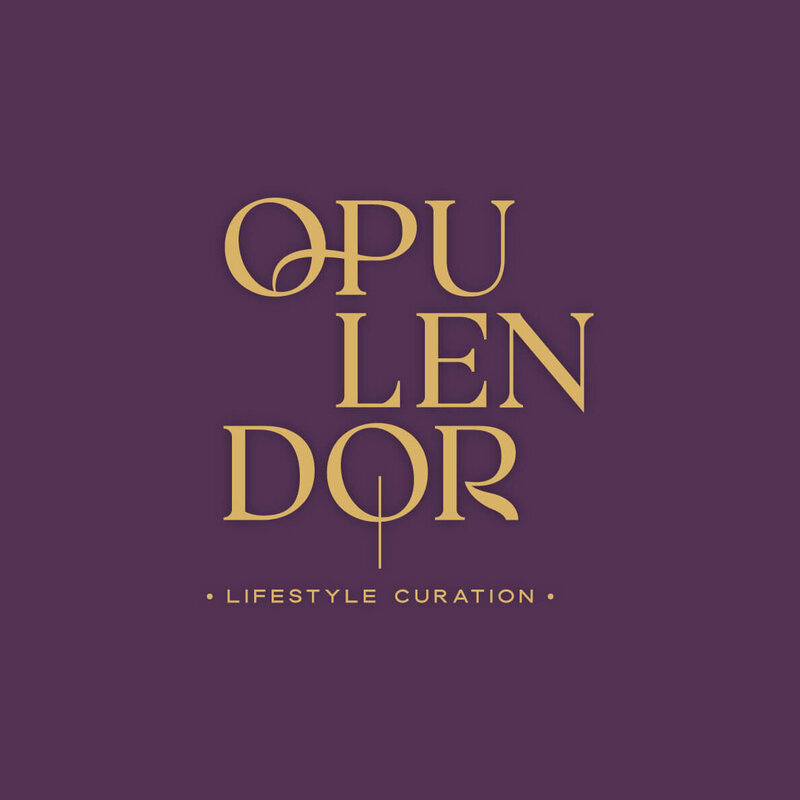 Logo variation for Opulendor Lifestyle Curation