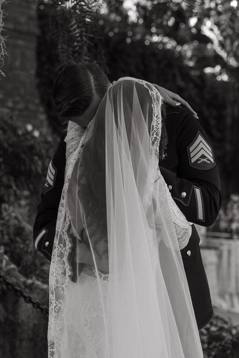 Bride and groom at the Sepulveda Home, located in San Pedro, California on the port of Los Angeles. Overlooking the Port of Los Angeles in San Pedro, California, dwells the historic Sepulveda Home.

Built in 1929, this Louisiana French Colonial was designed to honor the majestic estates of the South.