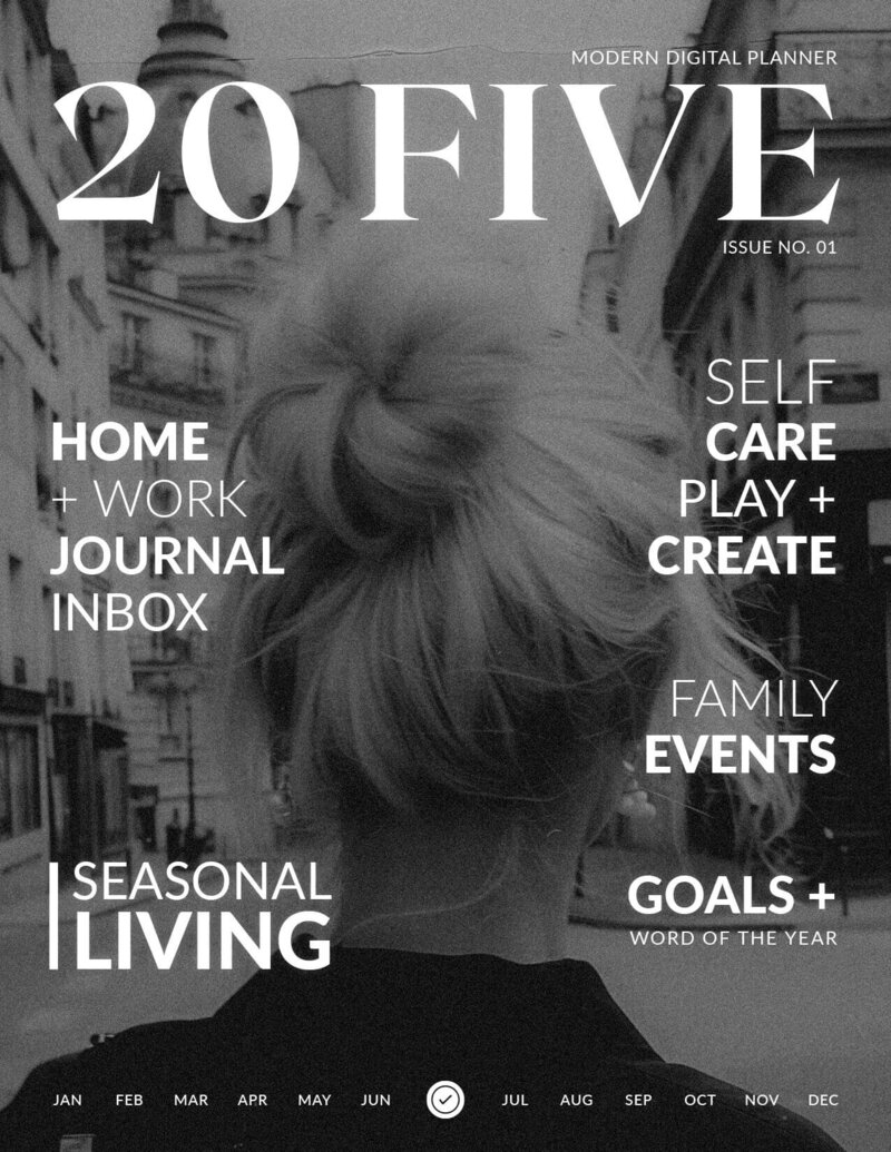 20 Five Digital Planner No 25 by Click 2 Plan-1