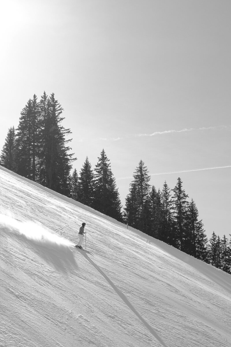 Skier in Aspen Snowmass