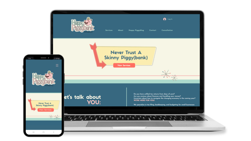 Website design for Georgina North