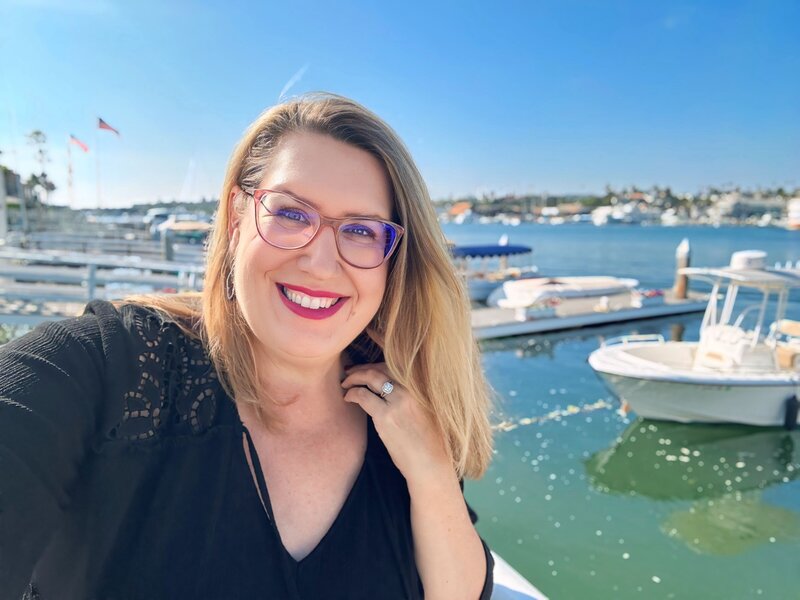 Caroline Morey Destination Wedding Photographer Self Portraits Lido Marina Pierside Boats in Harbor Preevent walkthrough IMG_9321