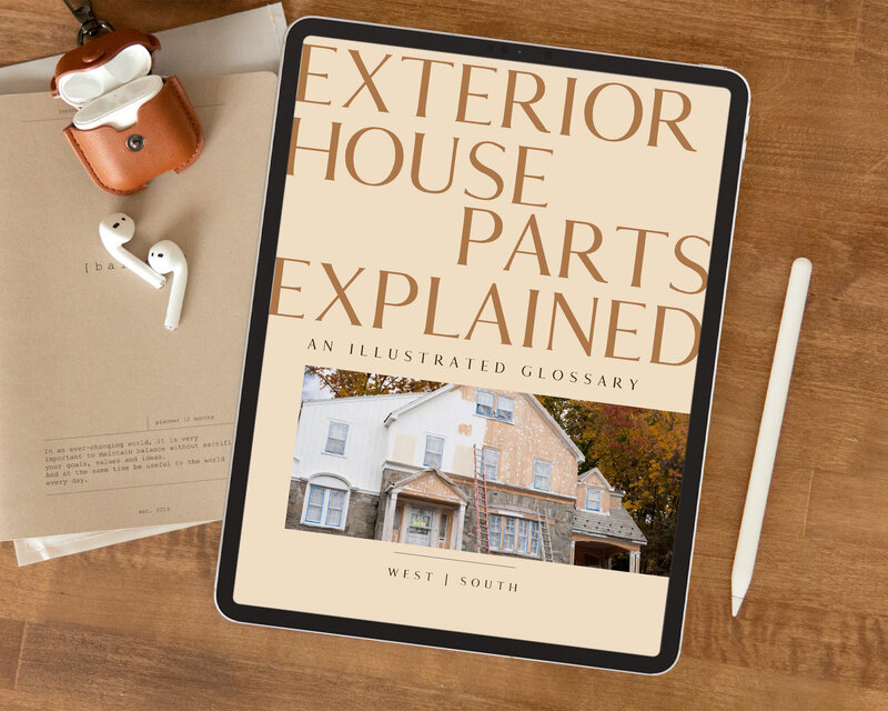 West-South_EXTERIOR HOUSE PARTS EXPLAINED_Hero Image