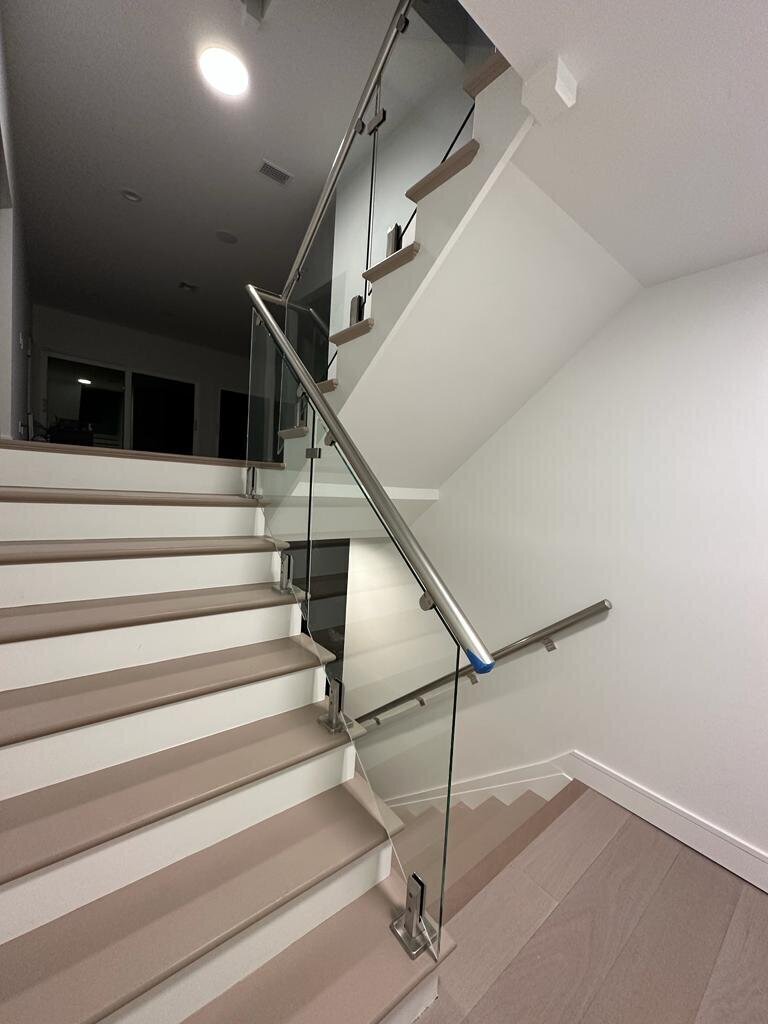 Modern Glass & Aluminum Railings in Boca Raton, South Florida
