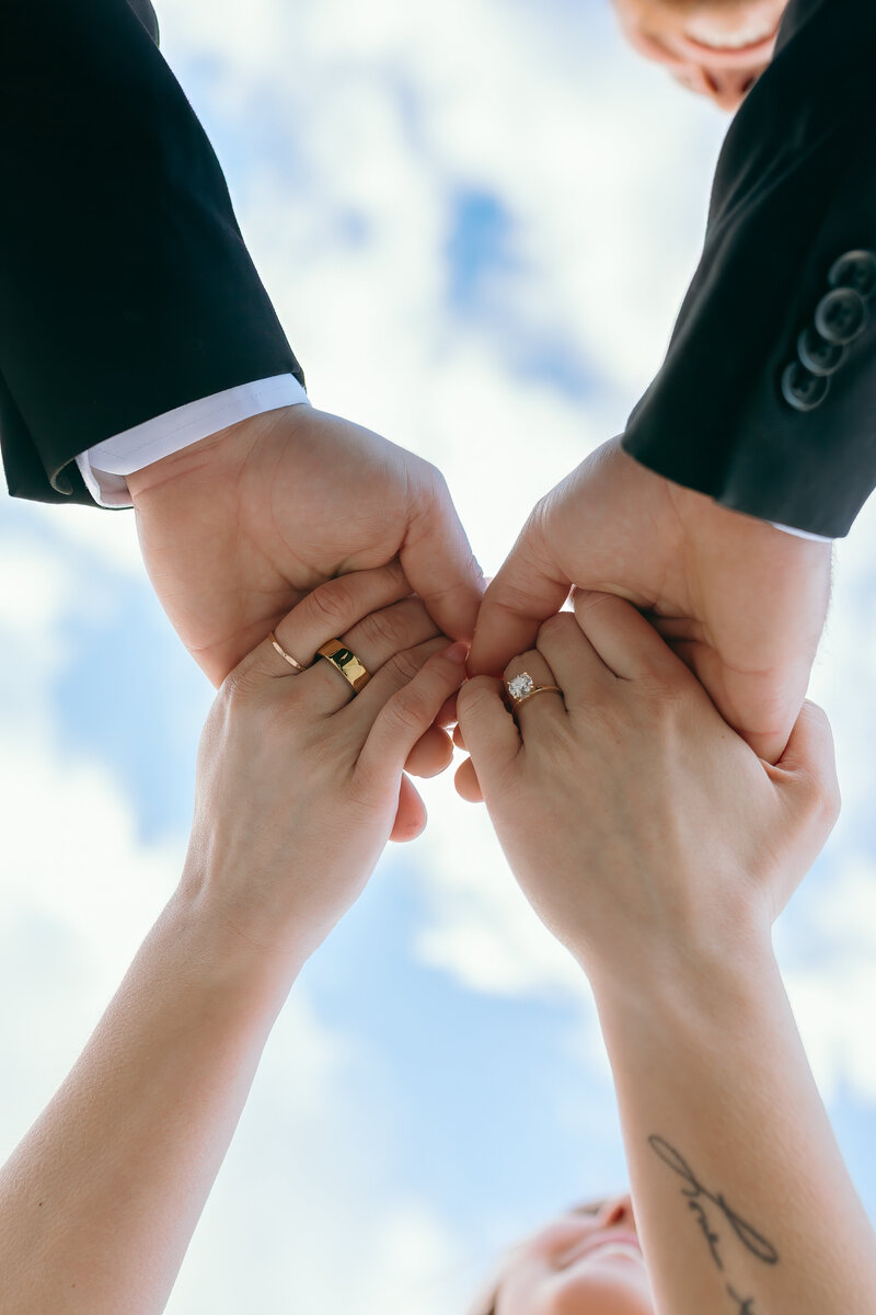 Lesbian Couple in Stroudsburg having wedding pictures done
