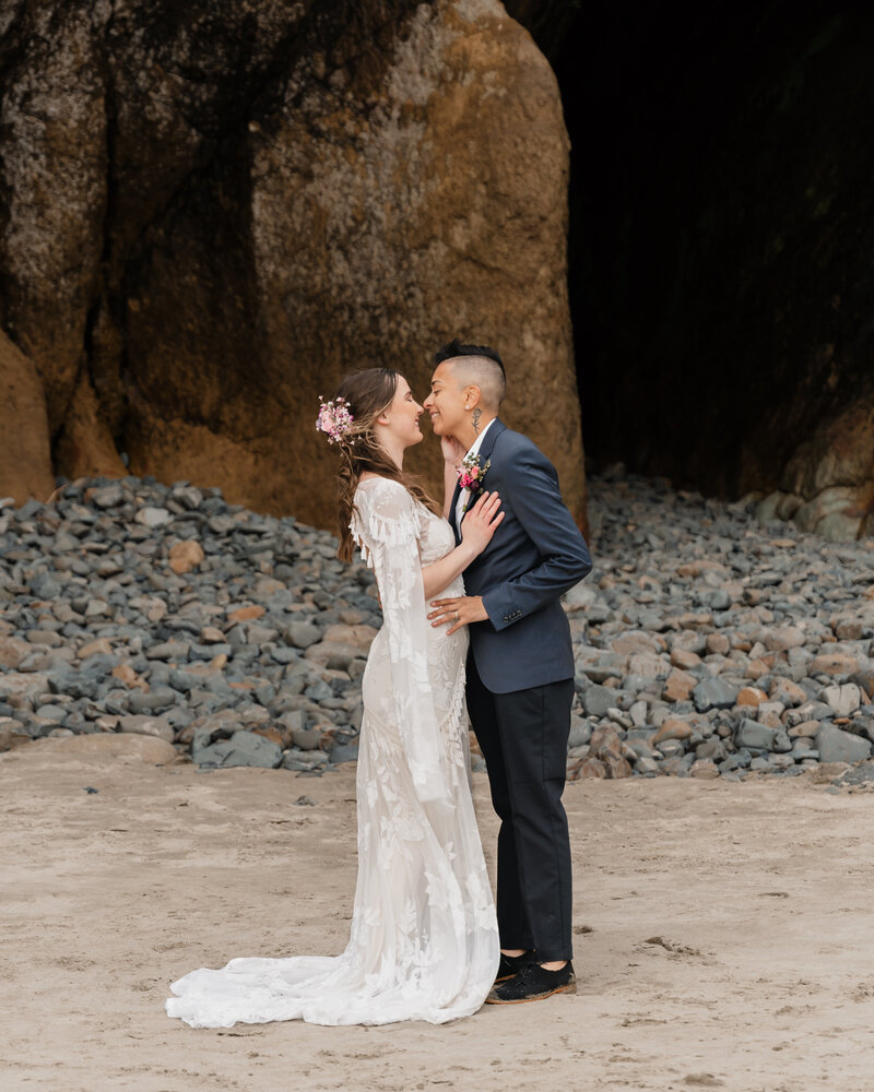 Hug Point Boho Elopement-4