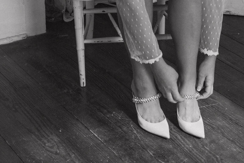 vintage blurry image of bride dancing