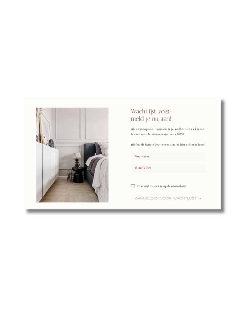 Opt-in formulieren Wahiba Wonders 3