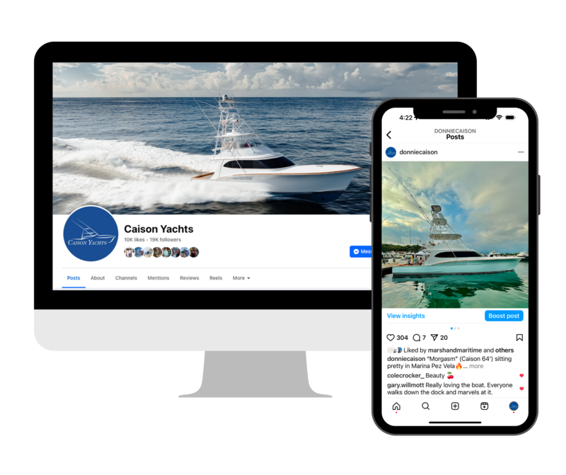 Marsh and Maritime Marine Marketing for Caison Yachts 