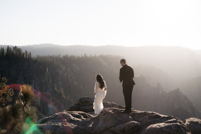 Taft Point Elopement Photographer
