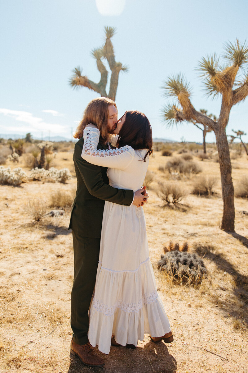 Joshua Tree elopement photographer