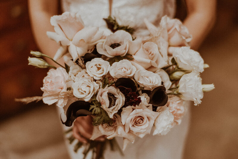 Blush and lush wedding bouquet by Boston Florist, Prose Florals, captured by Vanessa Alves Photo