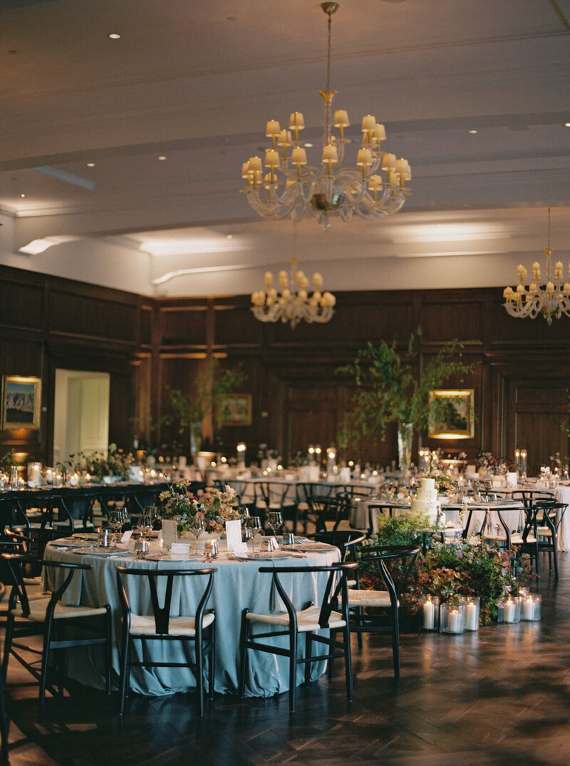 Indoor Reception Setting | Nicole Chapman Design
