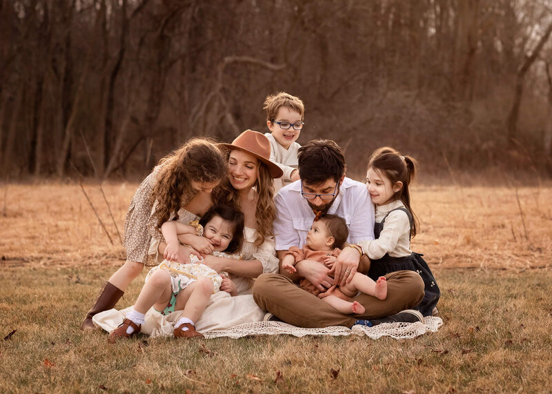 NJ family photographer Kristine Esposito Photography and her family