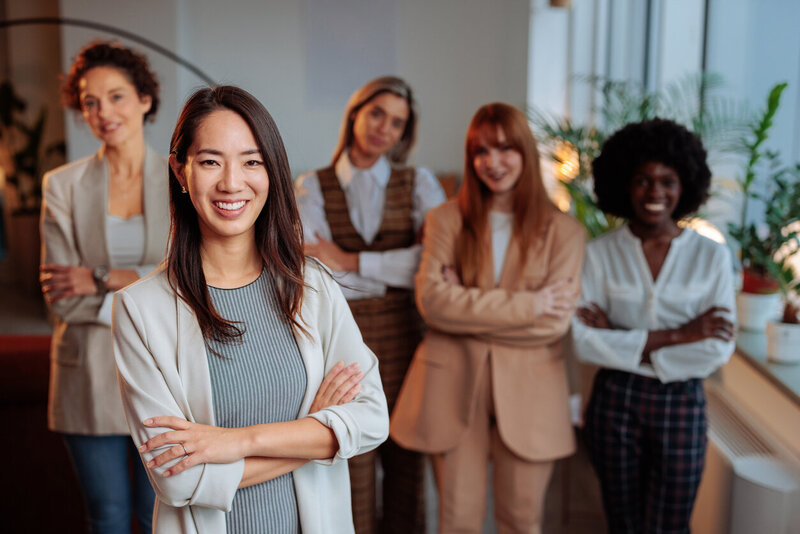 Women Leaders Supporting each other.