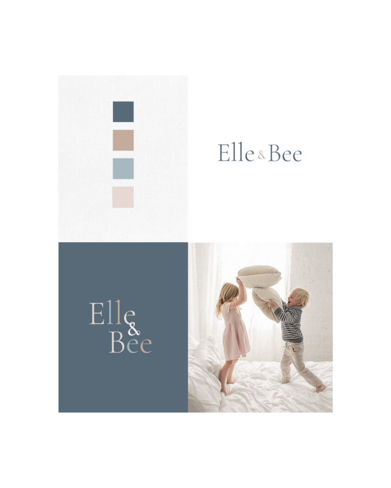 elle bee logo with mood the brand influence portfolio