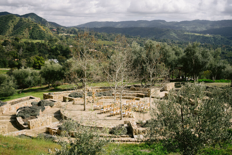 Ojai, California Wedding Ceremony Space - Hunter Hennes Photography_0001
