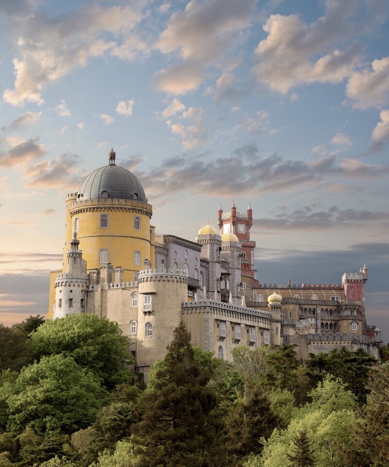 Sintra and the gorgeous Pena Palace